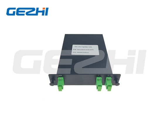 LGX Cassette Loại FTTH PLC Splitter 1x2 Bộ chia tín hiệu PLC hộp quang ABS