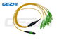 Mtp / Mpo Trunk Cable 96 Cores Os2 Optical Fiber Patch Cord cho các sản phẩm quang sợi