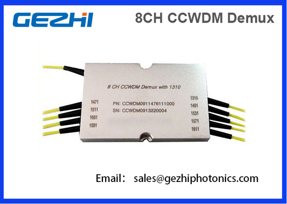 Mua Bộ ghép kênh phân chia bước sóng thô nhỏ gọn 8CH CWDM Mux Demux online manufacture