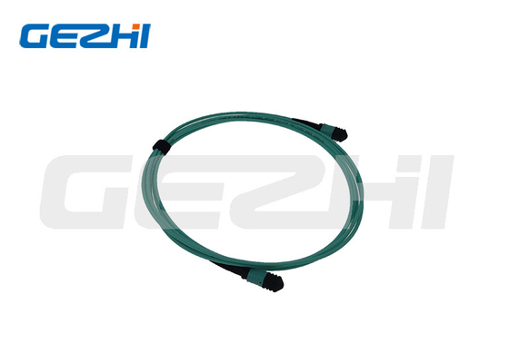 Mua LC OM3 MPO Fiber Optic Patch Cord PVC / LSZH Jacket cho viễn thông / Trung tâm dữ liệu online manufacture