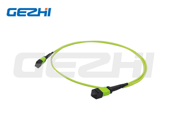 Mua OM5 Multimode MPO Fiber Optic Jumper Patch Cord Cable Connector nữ hoặc nam cho trung tâm dữ liệu online manufacture