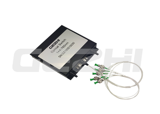 Mua High Channel Isolation 1x4 Ethernet To Fiber Switch Mô-đun chuyển đổi quang học cơ học online manufacture