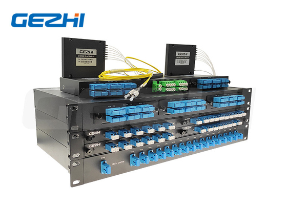 Mua Bộ ghép kênh quang thụ động 100GHz 4 8 16 18 kênh DWDM Mux Demux online manufacture