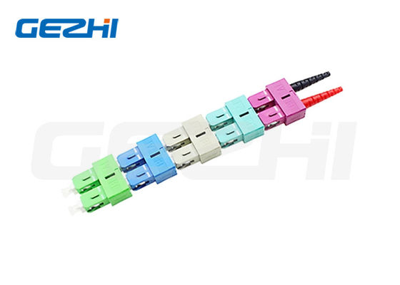 Mua 2.0mm 3.0mm FTTX SC UPC Bộ kết nối sợi quang với các vít gốm chính xác cho mạng viễn thông sản xuất trực tuyến