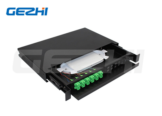 Mua LCUPC SCUPC 1U ODF Phân phối quang khung slide rút ra 24 lõi hộp sợi quang online manufacture
