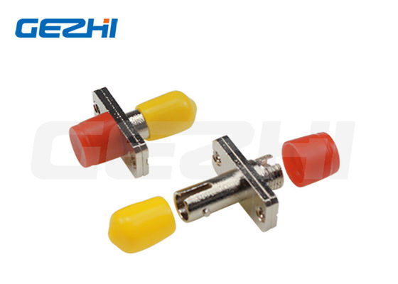 Mua FC đến ST Metal SingleMode SM Fiber Optic Adapter với Loss Insertion thấp ≤0.2dB và Xây dựng hợp kim kẽm sản xuất trực tuyến