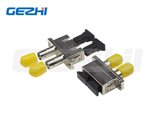 Mua SC-ST DX Bộ điều hợp sợi quang lai với tay áo gốm giảm tổn thất chèn thấp và tuân thủ RoHS sản xuất trực tuyến