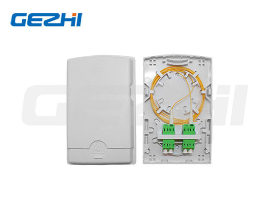 Mua Hộp kết thúc sợi quang lõi 2 gắn trên tường với vật liệu ABS cho mạng truy cập và viễn thông FTTX sản xuất trực tuyến