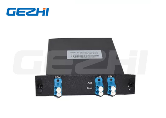 Mua 100GHz FTTX 1310nm 2CH Mux quang Demux OADM DWDM Thêm mô-đun thả online manufacture
