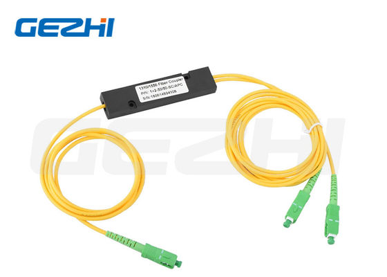 Mua Bộ chia quang sợi quang OEM với đầu nối SC/APC Tỷ lệ chia 1x2 cho bộ chia PLC sợi quang đơn mode sản xuất trực tuyến
