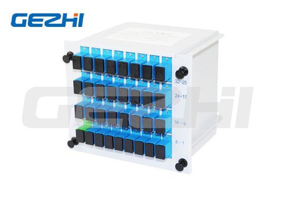 Mua SC APC 1X32 FTTH loại sợi quang phân tách Card PLC Splitter LGX cassette plc cassette splitter online manufacture