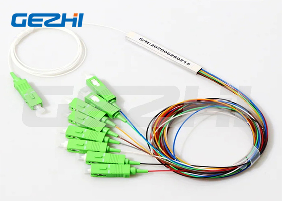Mua 1 × 16 Sc / Upc quang sợi Plc Splitter - loại ống thép với đầu nối SC / APC online manufacture