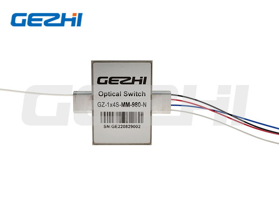Bộ chuyển mạch quang 1x4T Sợi quang S105 / 125um để chuyển kênh của thiết bị y tế / laser