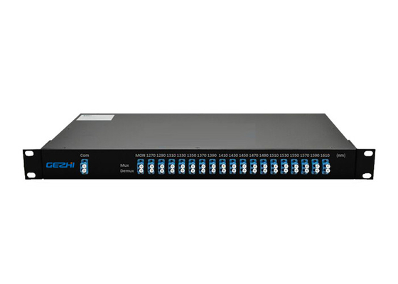 Mô-đun CWDM sợi kép 18CH thụ động với đầu nối LC / SC / FC / ST