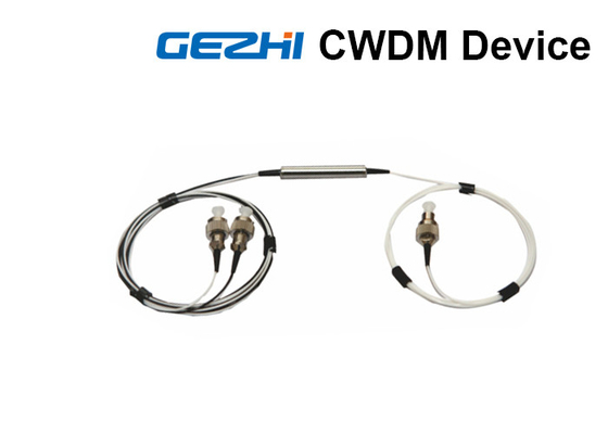 1x2 Bộ lọc CWDM Thành phần quang Deivce Kích thước nhỏ cho viễn thông