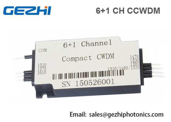 Mô-đun ghép kênh quang CWDM 6 + 1CH CWDM Mux Demux nhỏ gọn