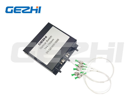 1x4 Cổng Single Mode Non Latching Fiber Optical Switch cho Ứng dụng Mạng Vòng