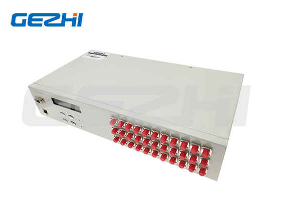RJ45 Ethernet Quản lý từ xa 1x32 cổng 100M Fiber Optical Switches Loss low Insertion