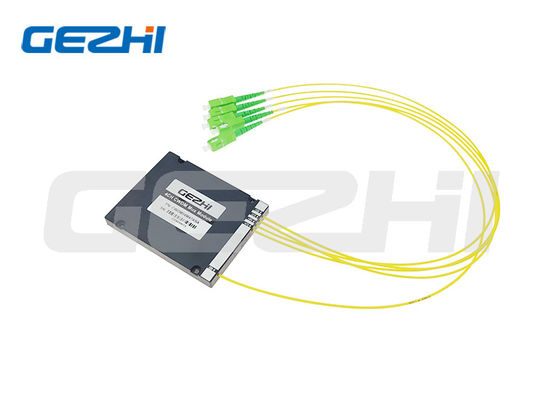 Bộ ghép kênh/tách kênh CWDM 4 kênh 1270~1610nm với bộ chuyển đổi LC UPC cho Trung tâm dữ liệu