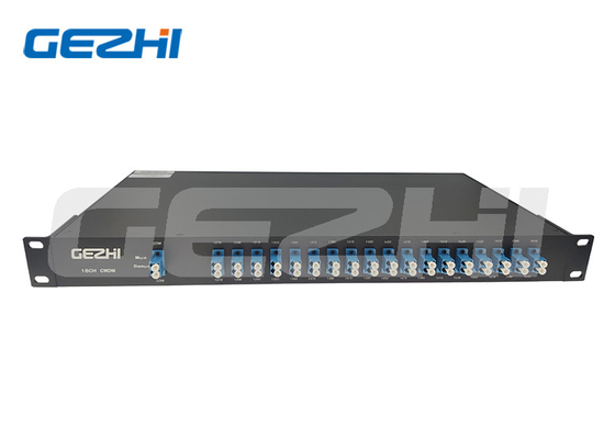 Bộ ghép kênh sợi quang CWDM 18 kênh sợi song công trong khung Rackmount 19