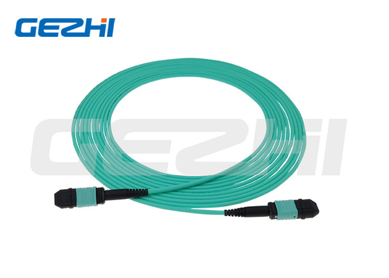 0,5/1/2/3m Hoặc cáp vá MPO tùy chỉnh, Cáp vá MPO Kết nối mật độ cao OM3