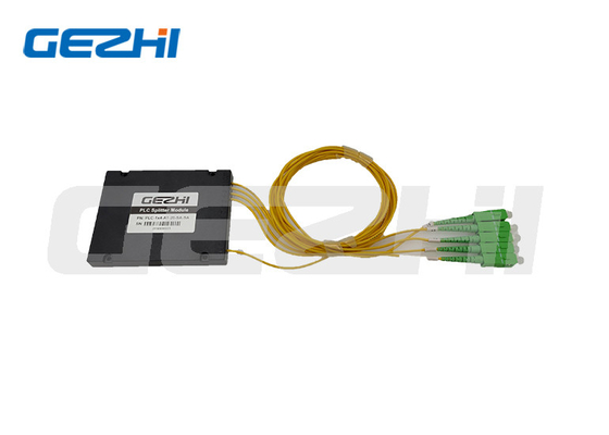Bộ chia sợi quang thụ động 1x4 Mô-đun SC / APC ABS 1260 - 1650nm
