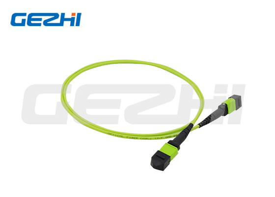 OM5 MPO Patch Cable cho FTTX / Data Center / Hệ thống quang học
