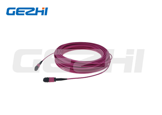 Dòng cáp vá đa chế độ MPO 8 lõi OM4 Dây vá MPO LC Pigtail