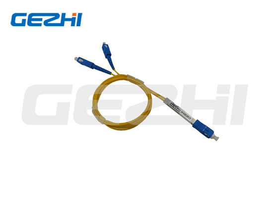 Bộ chia sợi quang bằng thép không gỉ 1x2 với đầu nối SC FC LC ST