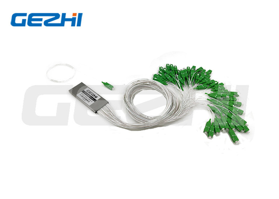 Bộ chia PLC sợi quang FC/APC 1x16 Loại ống thép không gỉ