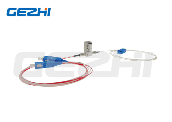1X2 Công tắc quang cơ học 1310/ 1550nm SM 5V Không chốt 0,5m có/không có đầu nối