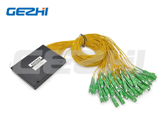 Bộ chia PLC ABS 1x64 G657A1 SC/APC OEM cho Mạng PON FTTH