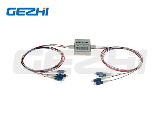 4x4 Min Phương thức duy nhất Máy chuyển đổi quang sợi không khóa