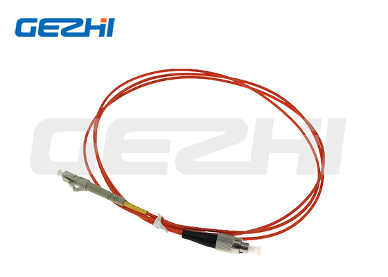 Dây cáp quang Singlemode Simplex Cáp LSZH LC đến FC Fiber Patch