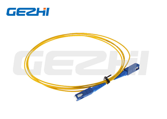 Dây cáp quang Simplex LSZH SC / UPC đến SC / UPC cho LAN / CATV