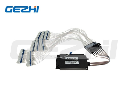 Đầu nối LC / UPC mô-đun AAWG DWDM 50GHz 1x96 kênh với hộp kim loại