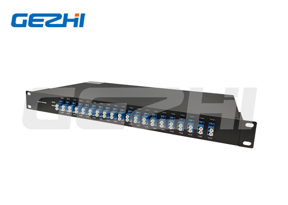 Mô-đun Demux Mux 18CH CWDM 1270 - Bộ ghép kênh 20nm LC / UPC 1610nm
