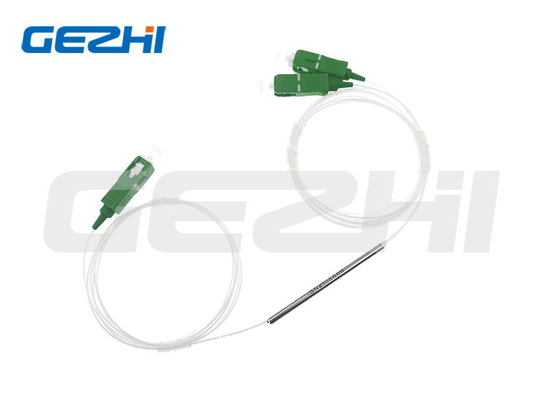 Bộ ghép nối FTTX FTTH 1X2 FBT Bộ chia 2 chiều SC / APC Mini FBT 1310nm hoặc 1550nm