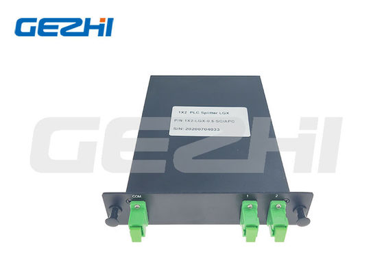 1x2 LGX Box Fiber Optical Splitter với kết nối SC/APC cho FTTH FTTA Distribution