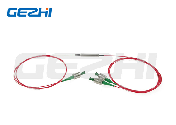 Bộ ghép nối duy trì phân cực băng thông rộng Bộ ghép nối sợi quang FC / APC 1x2 PM