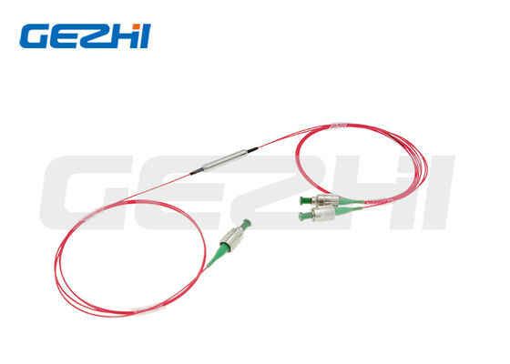 1x2 2x2 PM Fused Coupler với bước sóng 1030nm-2000nm cho Tỷ lệ triệt tiêu cao và Suy hao chèn thấp trong Bộ khuếch đại sợi quang
