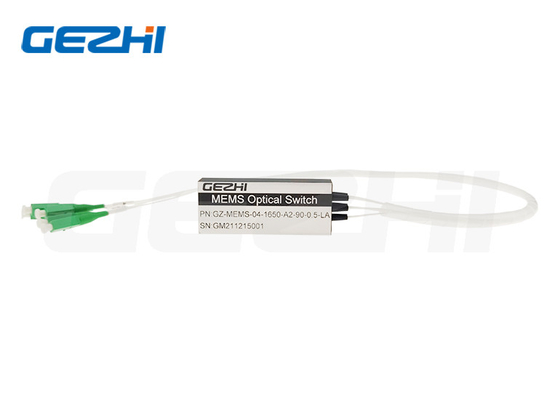 Mô-đun chuyển mạch quang MEMS sợi quang 1x4 Công tắc hệ thống cơ điện vi mô
