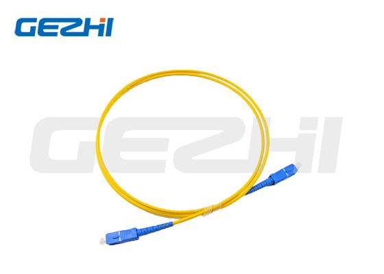 Chiều dài tùy chỉnh Dây cáp quang PVC / OFNR / LSZH UPC / APC