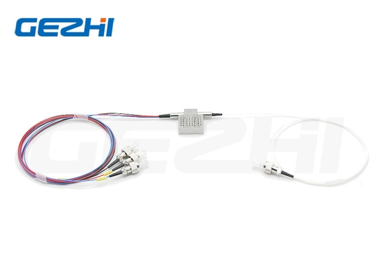 Công tắc sợi quang 1x3T LC APC có thể tùy chỉnh Đa chế độ đơn