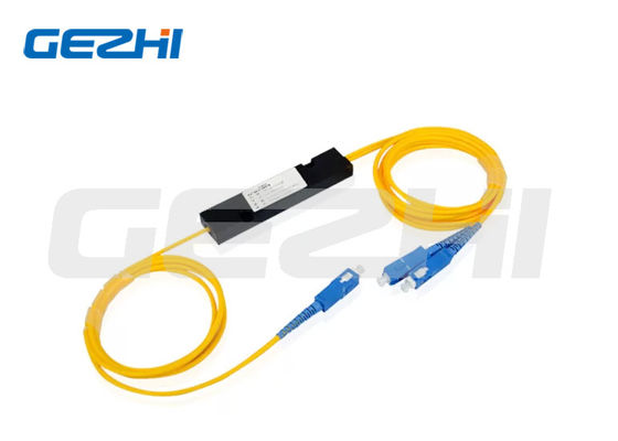 Bộ chia sợi quang 1x2 SC / UPC chế độ đơn cho hệ thống CATV và FTTX