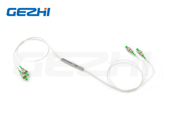 FTTH TTTX 2x2 PLC Splitter Các thành phần thụ động sợi quang với ống thép