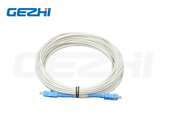 SC APC Single Mode Simplex Fiber Optic Armour Patchcord