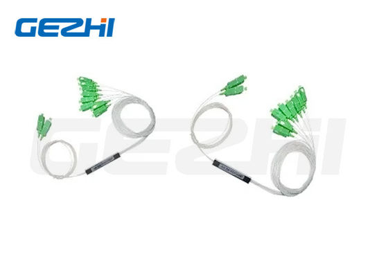 Bộ chia PLC sợi quang 0.9mm loại thép G657A1 2X8 LC cho ứng dụng FTTx