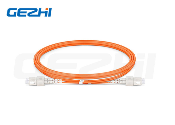 SC UPC đến SC UPC Duplex OM1 Multimode Patch Cord cho mạng CATV