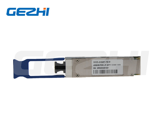 LR4 40G QSFP + Transceiver 1310nm 10km SMF Fiber Transceiver Module